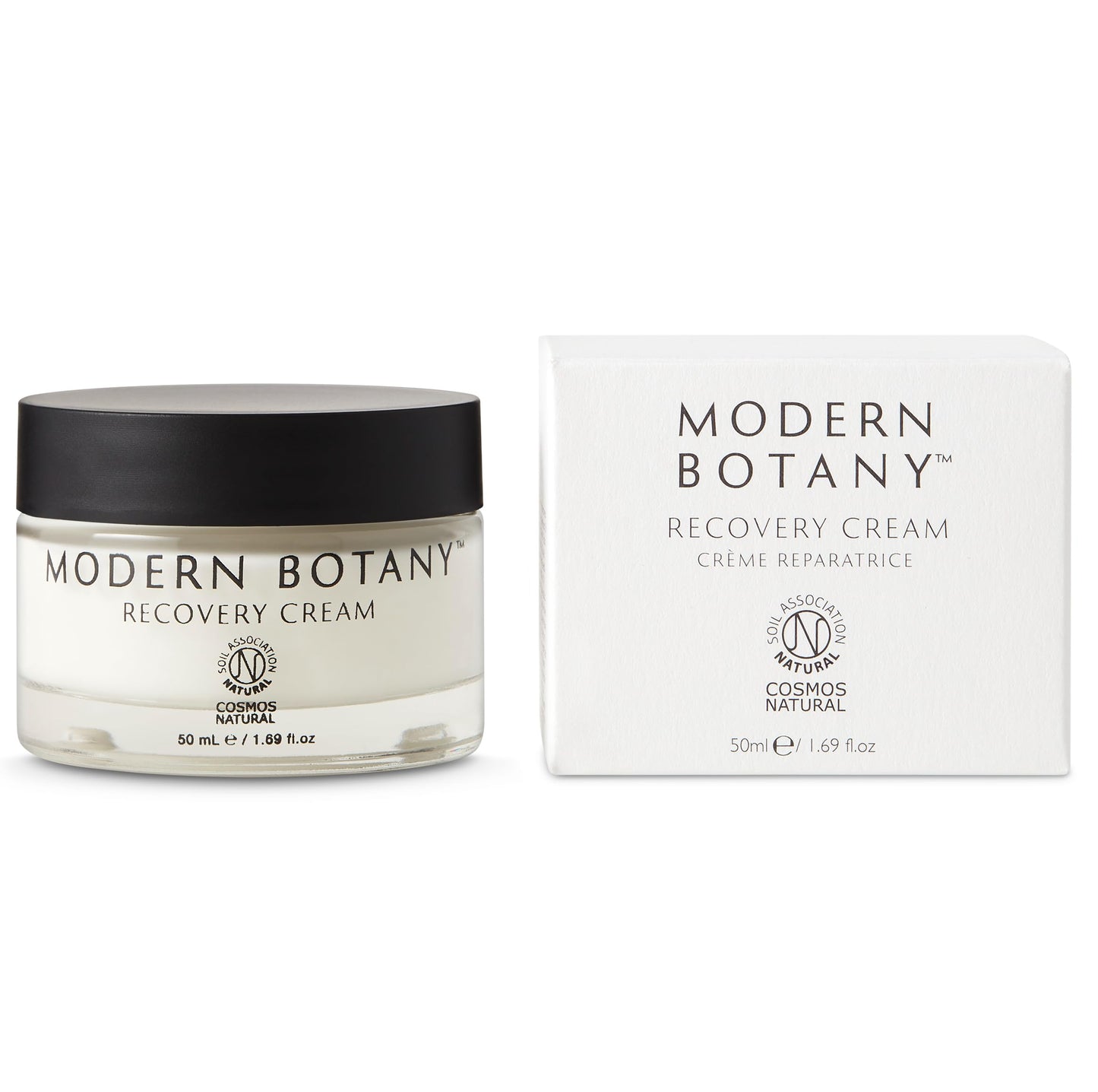 Modern Botany Recovery Cream | Helps to Hydrate & Moisturize | Dermatologically Tested & Suitable for Sensitive Skin | Cosmos Natural 99.75% Natural Origin of Total