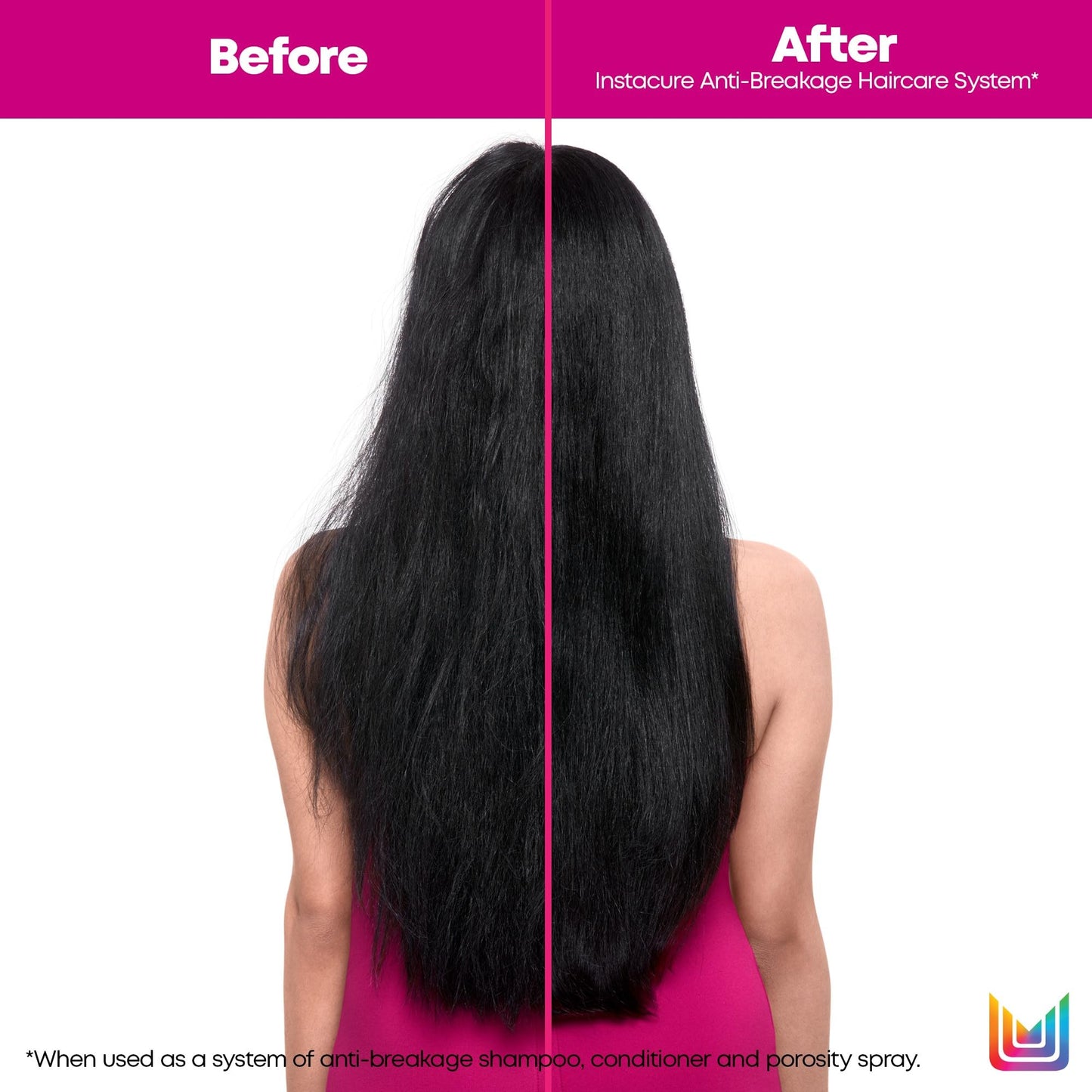 Matrix Instacure Anti-Breakage Shampoo - Balances & Strengthens Hair, Reduces and Prevents Breakage & Frizz, For Damaged & Color Treated Hair, Vegan