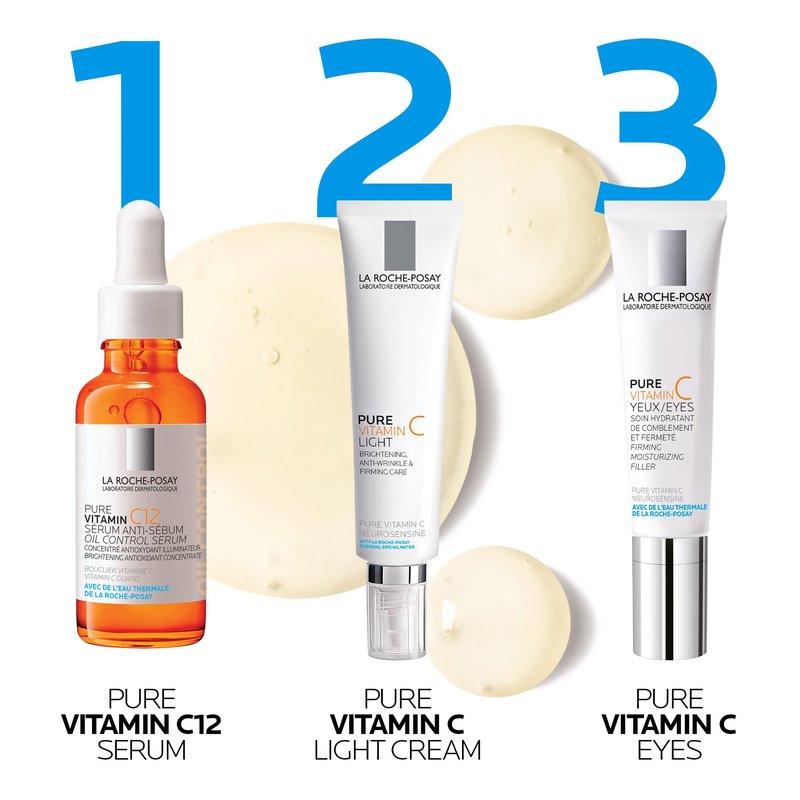 La Roche-Posay Pure Vitamin C cream firming ,moisturizing filler 1.35 oz