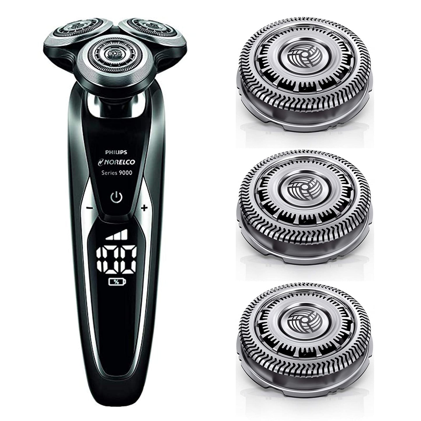 SH90 Replacement Heads Compatible with Philips Norelco Shaver Series 9000 Series 8950