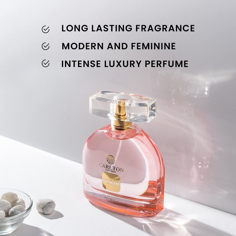 Carlton London Blush Perfume for Women - 100ml Long Lasting EDP Premium Women's Perfume with Lavender, Jasmine, Musk & Sandalwood, Premium Luxury Fragrance, Birthday Gifts for Woman
