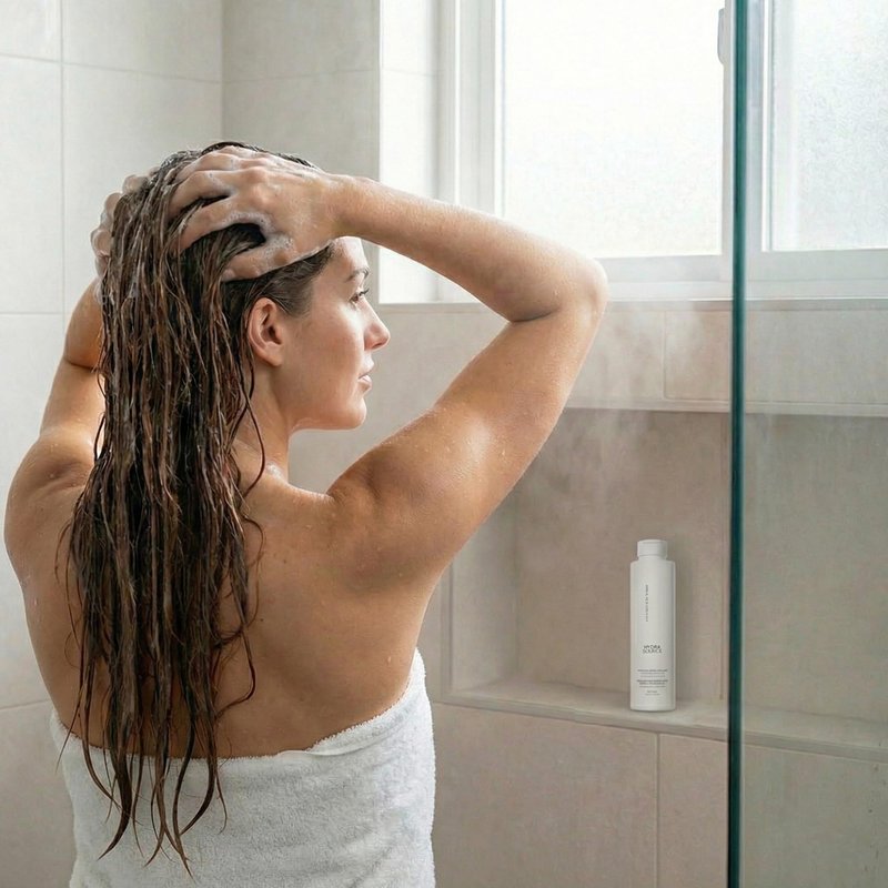 Professional Shampoo Hydrating and Detangling Leave-In Set with Aloe & Hyaluronic Acid. Lightweight Moisture, Softness & Shine, Vegan & Paraben-Free.
