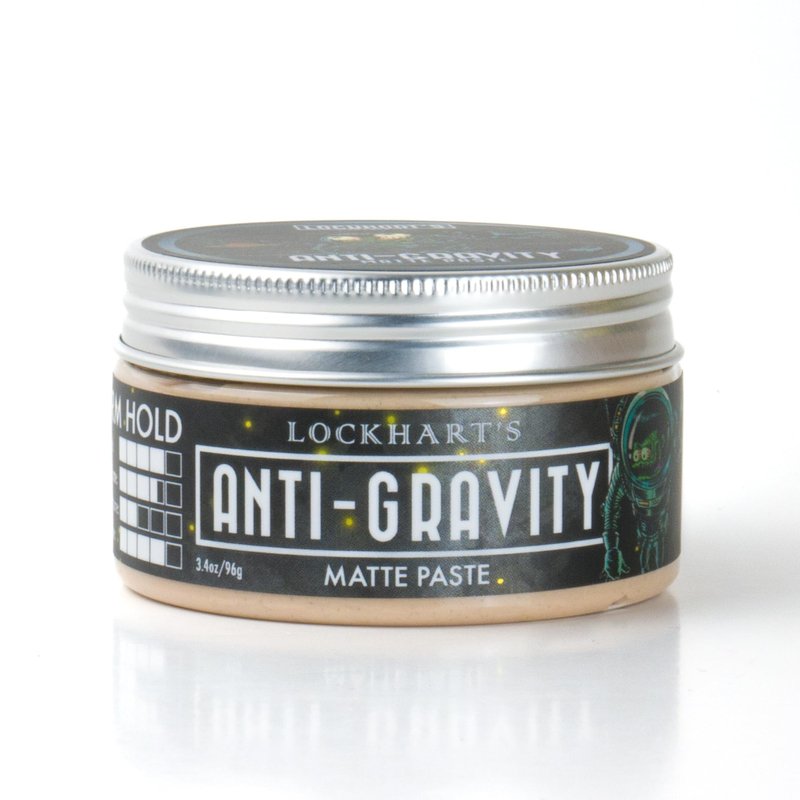 Lockhart’s Authentic Anti-Gravity Matte Hair Paste - Handcrafted Clay Pomade for Men - High Texture, Low Shine - Made With Cucumber & Rosemary Extract - Fortuna Scent (3.4oz.)