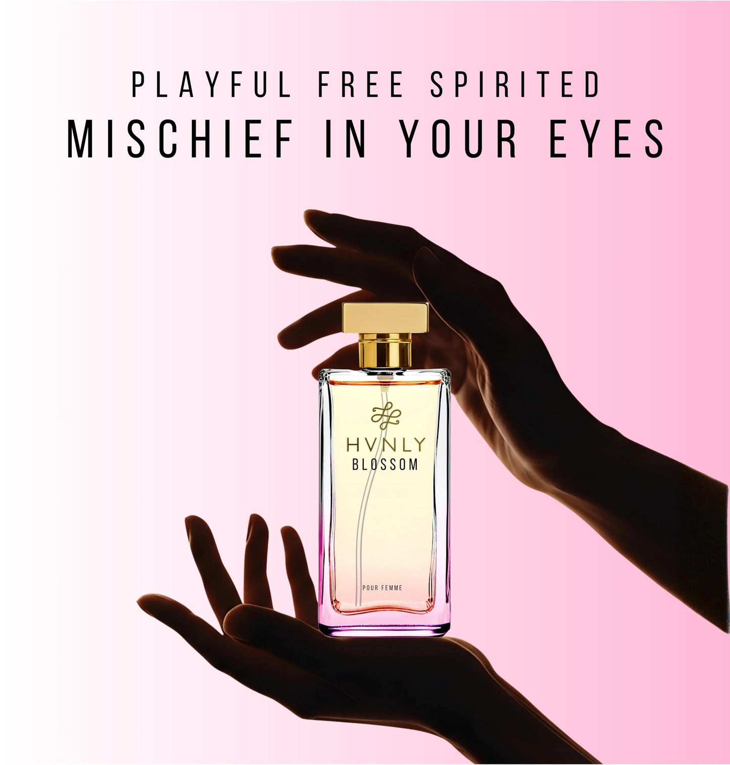 HVNLY Blossom EDP | Perfume For Women | An Ideal Gift | Long Lasting Premium Floral Fragrance | Bergamot, Pink Peppercorn, Patchouli | Best For Office Wear, Daily Wear | 3.4 fl.oz