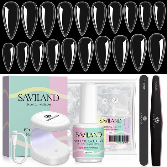 SAVILAND Gel Nail Kit Almond