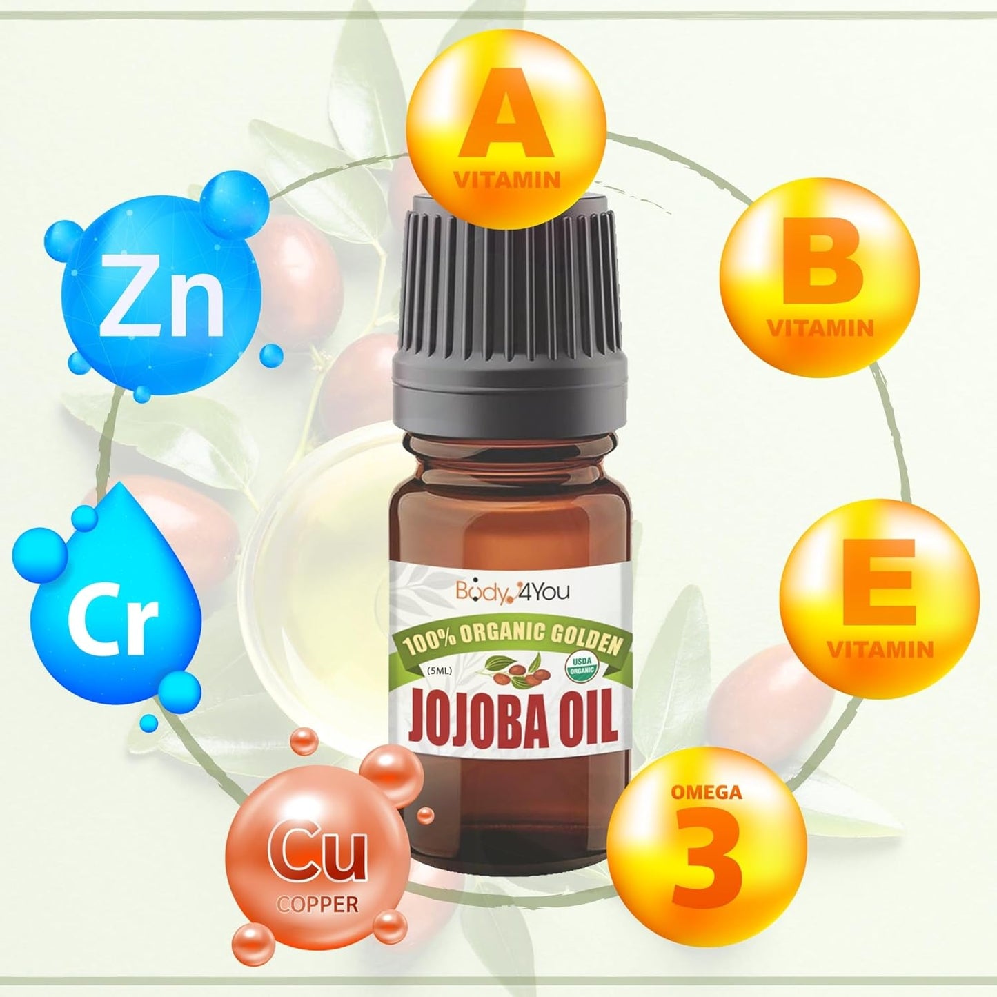 BodyJ4You | 18PC Body Piercing Stone Plugs - Organic Jojoba Oil Aftercare Balm - 24mm (1") Double Flared Tunnels
