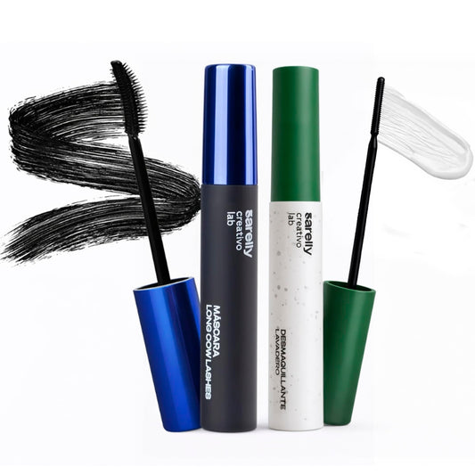 SARELLY Mascara | Waterproof | Volumizing & Lengthening | Lash-Conditioning | Vegan & Cruelty-Free (Bundle)