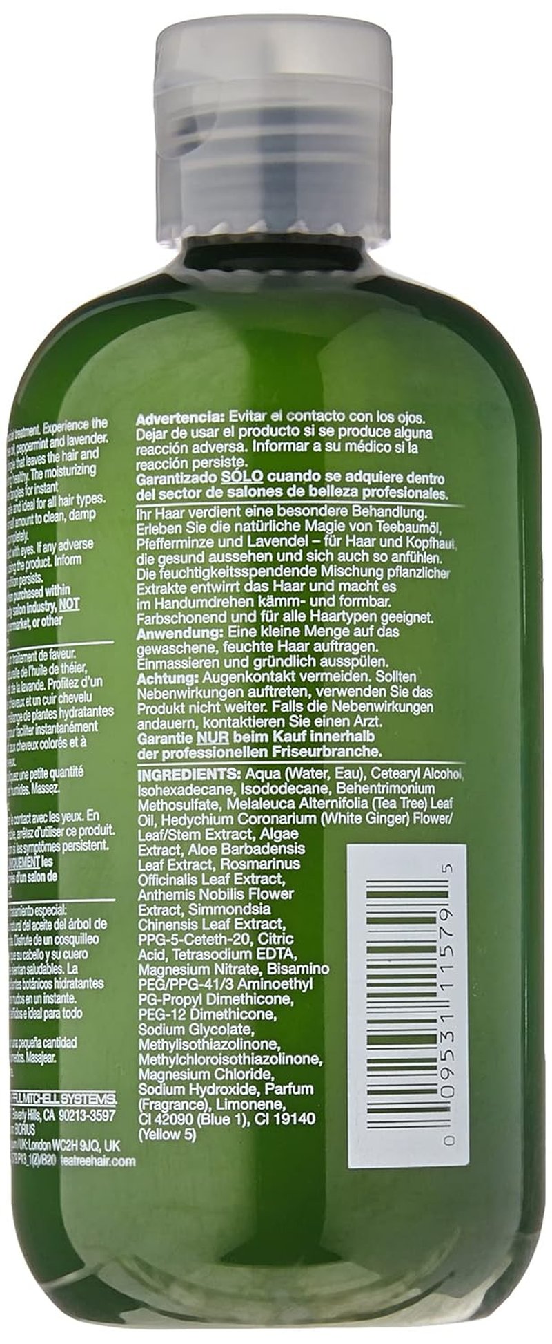 Tea Tree Special Conditioner - Detangles, Smoothes & Softens All Hair Types | 12 oz