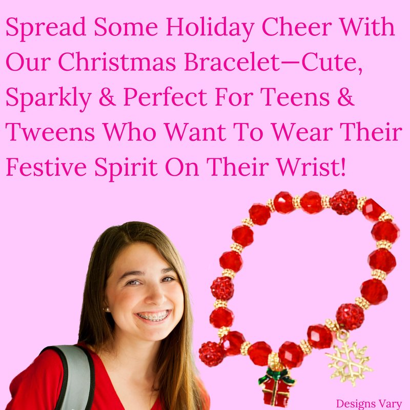 Teen Girl Merry Christmas Gift, Tween Gal Box, Granddaughter Xmas Happy Holidays, Daughter Secret Santa Present, Christmas Idea Set for Niece, Preteen Beauty Selfcare Bundle, Suprise Bundle for Her