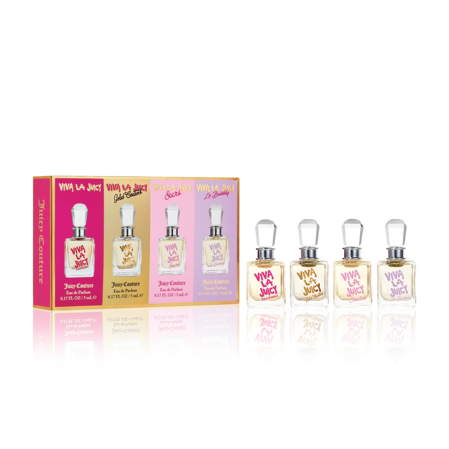 Juicy Couture Viva La Juicy Eau De Parfum, Women's Perfume with Notes of Mandarin, Gardenia & Caramel, Floral & Sweet Perfume for Women, EDP Spray