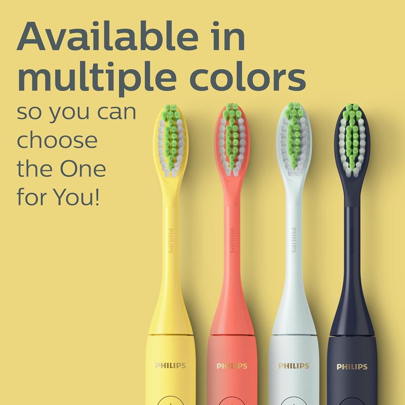 Philips Sonicare Battery Toothbrush - Mango Yellow | Gentle Cleaning Technology