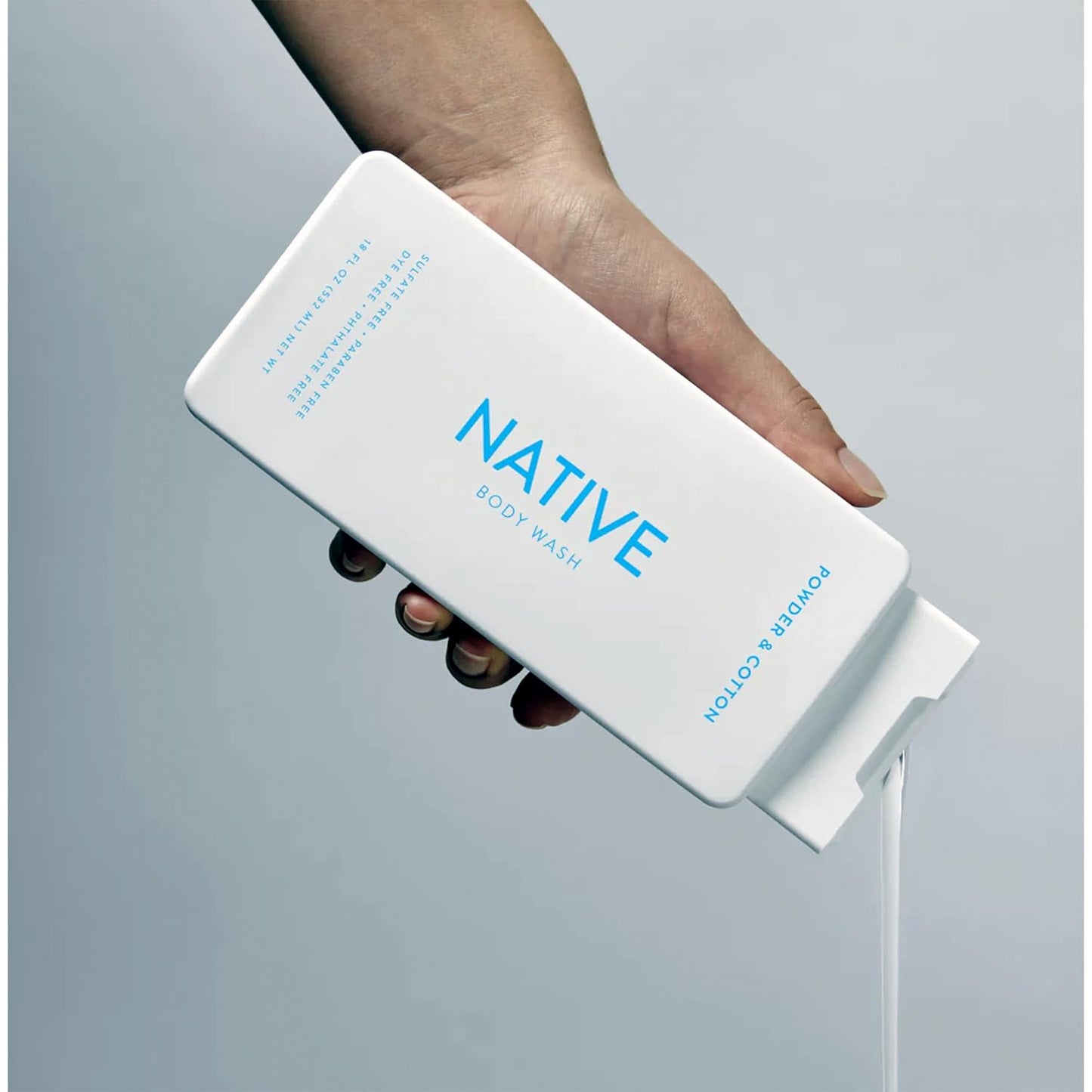 Native Body Wash for Men & Women - Sulfate & Paraben Free | Hydrating Clean Ingredients, 18 oz (Pack of 2)