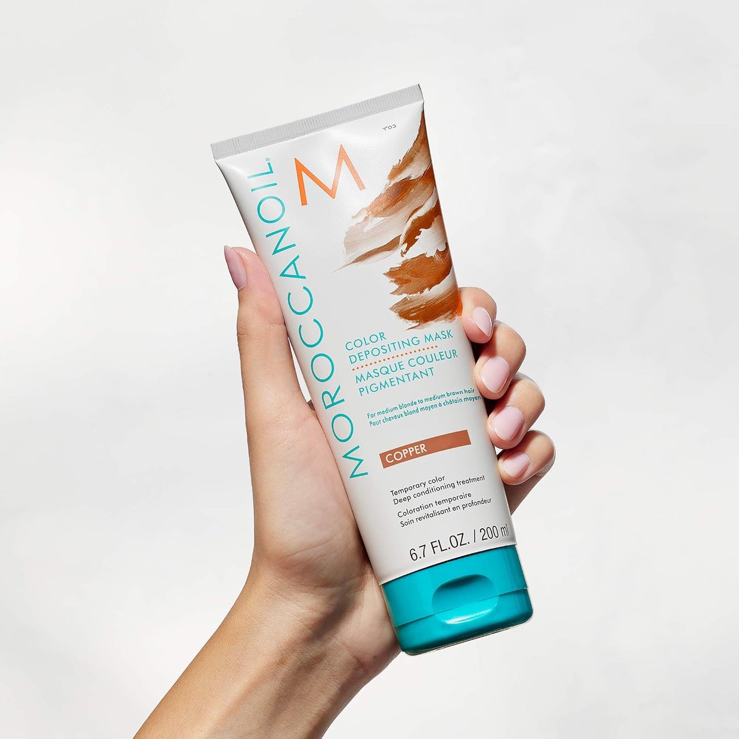 Moroccanoil Color Depositing Hair Mask - Nourishing Treatment for Vibrant Color | 6.7 Fl. Oz