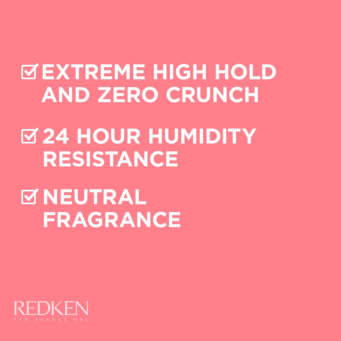 Redken Max Hold Neutral Hairspray 32 | Extreme Maximum High Hold Hairspray | Long-Lasting Lift & Frizz Control | For All Hair Types | Neutral Fragrance
