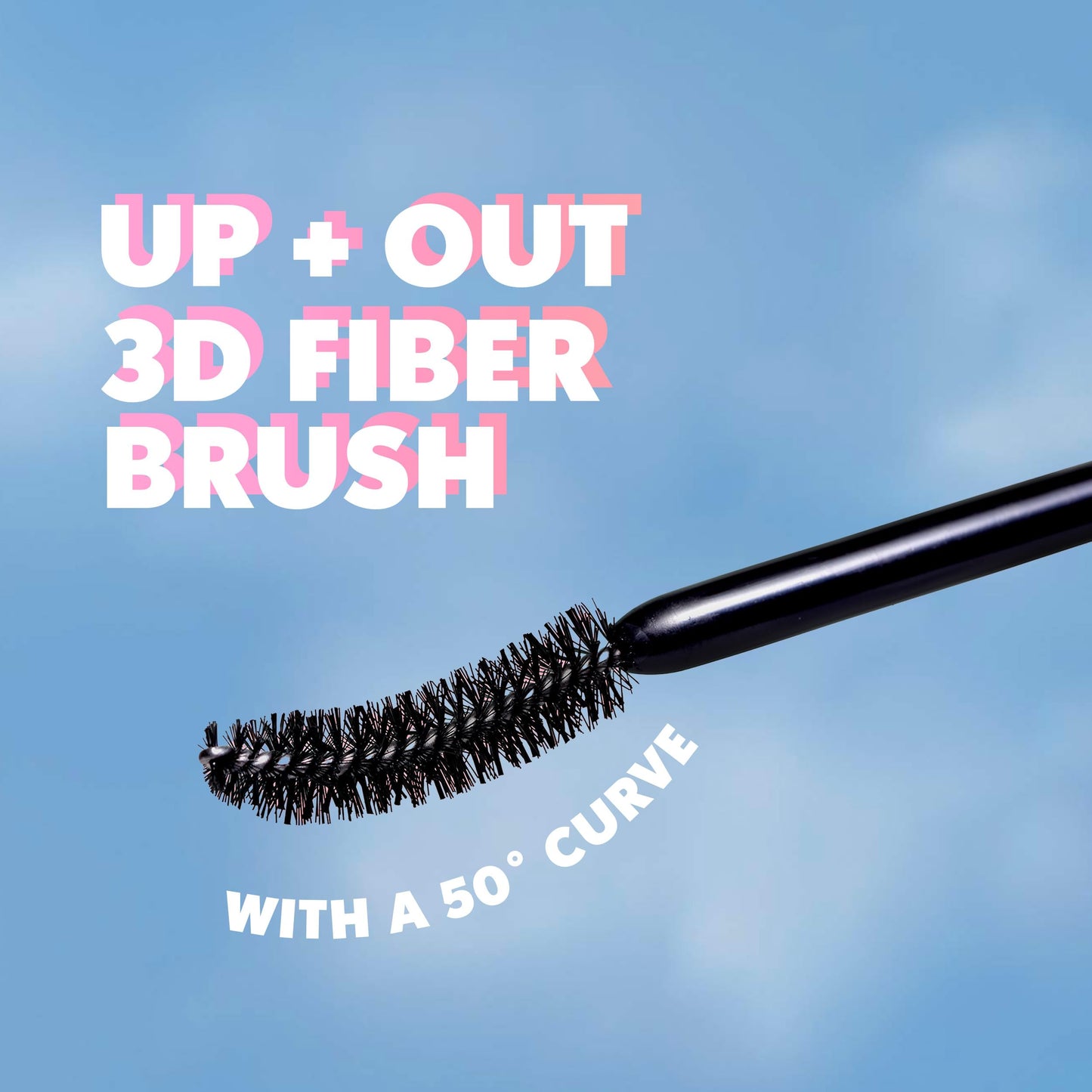 CoverGirl Eye Enhancer, Berry Brown, 3D Mascara, Curved Fiber Brush, Plant-Based Lifting Wax, For All Lash Types, 24-Hour Wear, Transfer-Proof, Flake-Free, 0.30oz