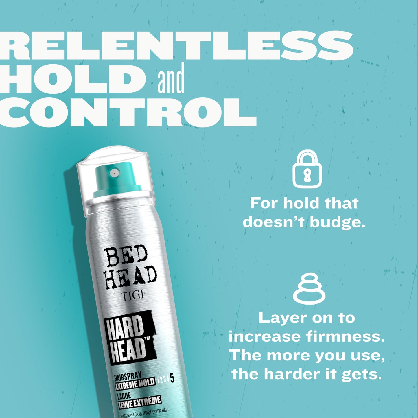 TIGI Bed Head Hard Head Hairspray for Extra Strong Hold