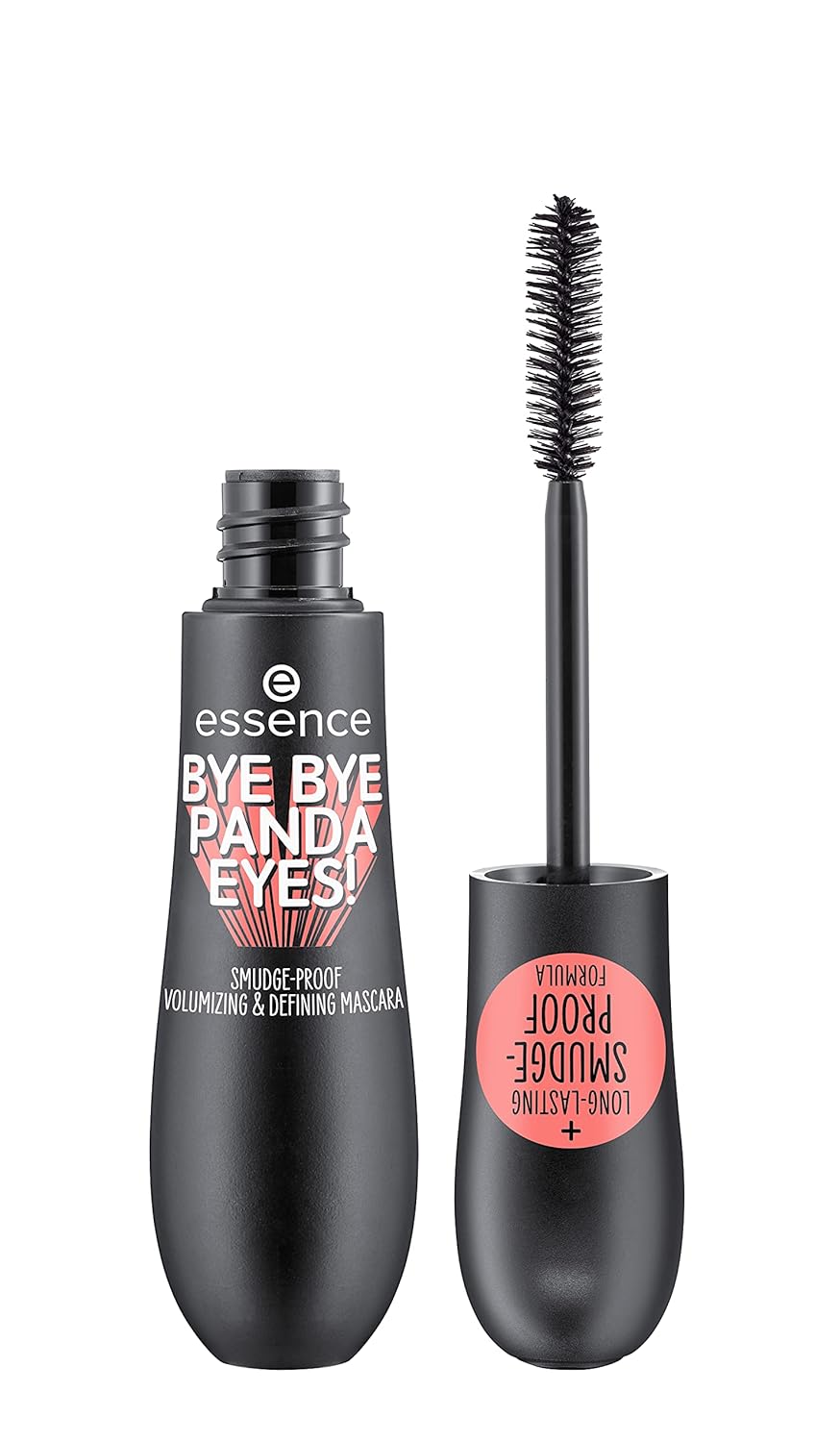 Bye Bye Panda Eyes Tubing Mascara - Smudge-Proof, Volumizing Definition | 3-Pack, Vegan & Cruelty-Free