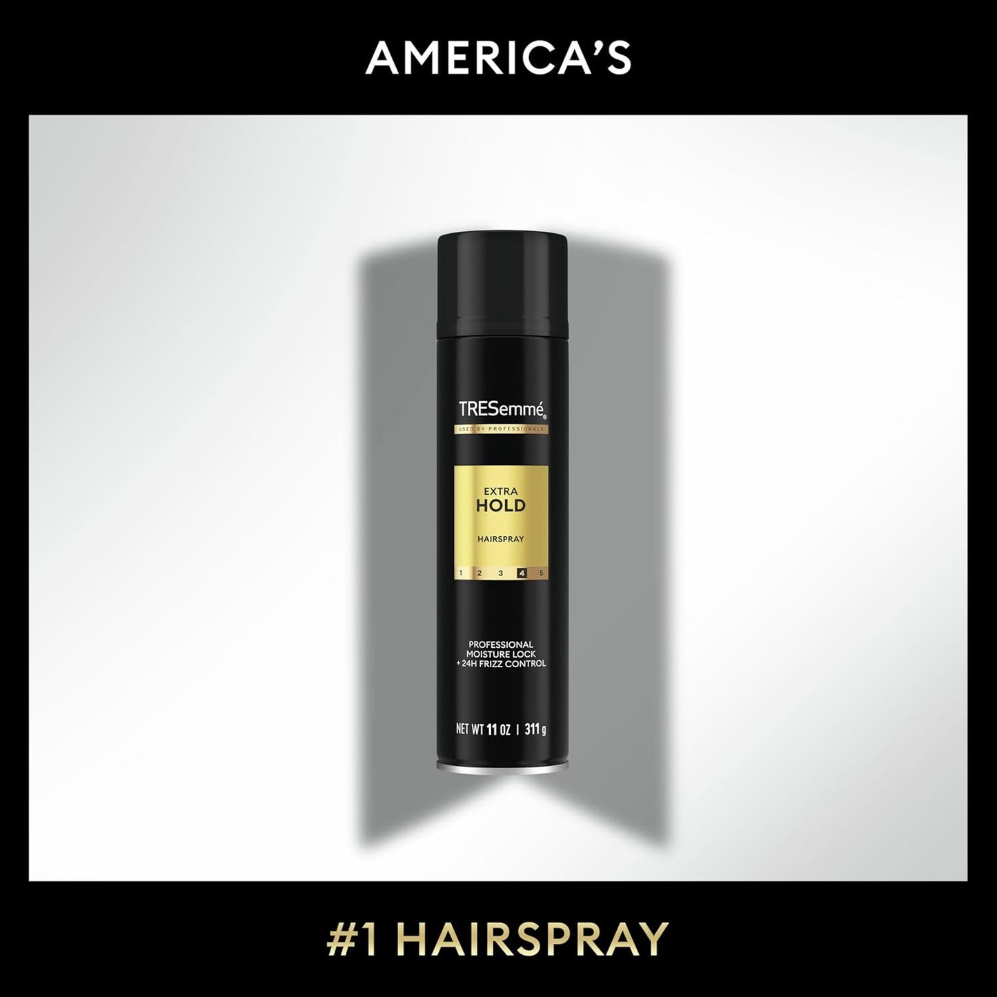 TRESemmé Extra Hold Hairspray - Pro Lock Technology for 24-Hour Frizz Control | 11 Fl Oz