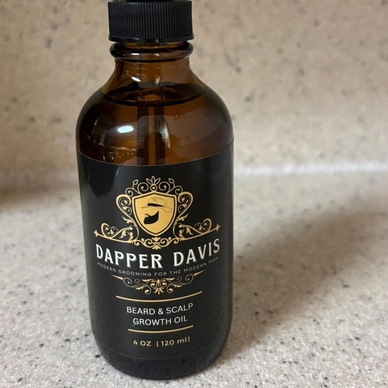 Beard Growth Oil for Men - Avocado, Jojoba & Rosemary Formula | Softens & Thickens Facial Hair (4 oz)