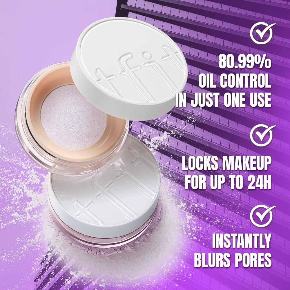 TFIT Translucent Finishing Powder 24H Long Lasting, 2.1 Medium Beige 7g