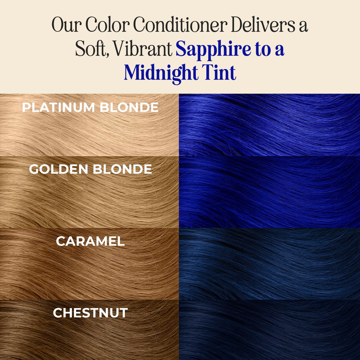 INH Hair Dye Set - Flamingo Topaz Pink & Royal Sapphire Blue | Vegan, Ammonia-Free, 6oz Color Duo