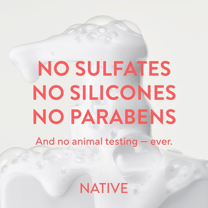 Native Volumizing Shampoo - Berries & Vanilla Cream | 16.5 fl Oz for Fuller Hair