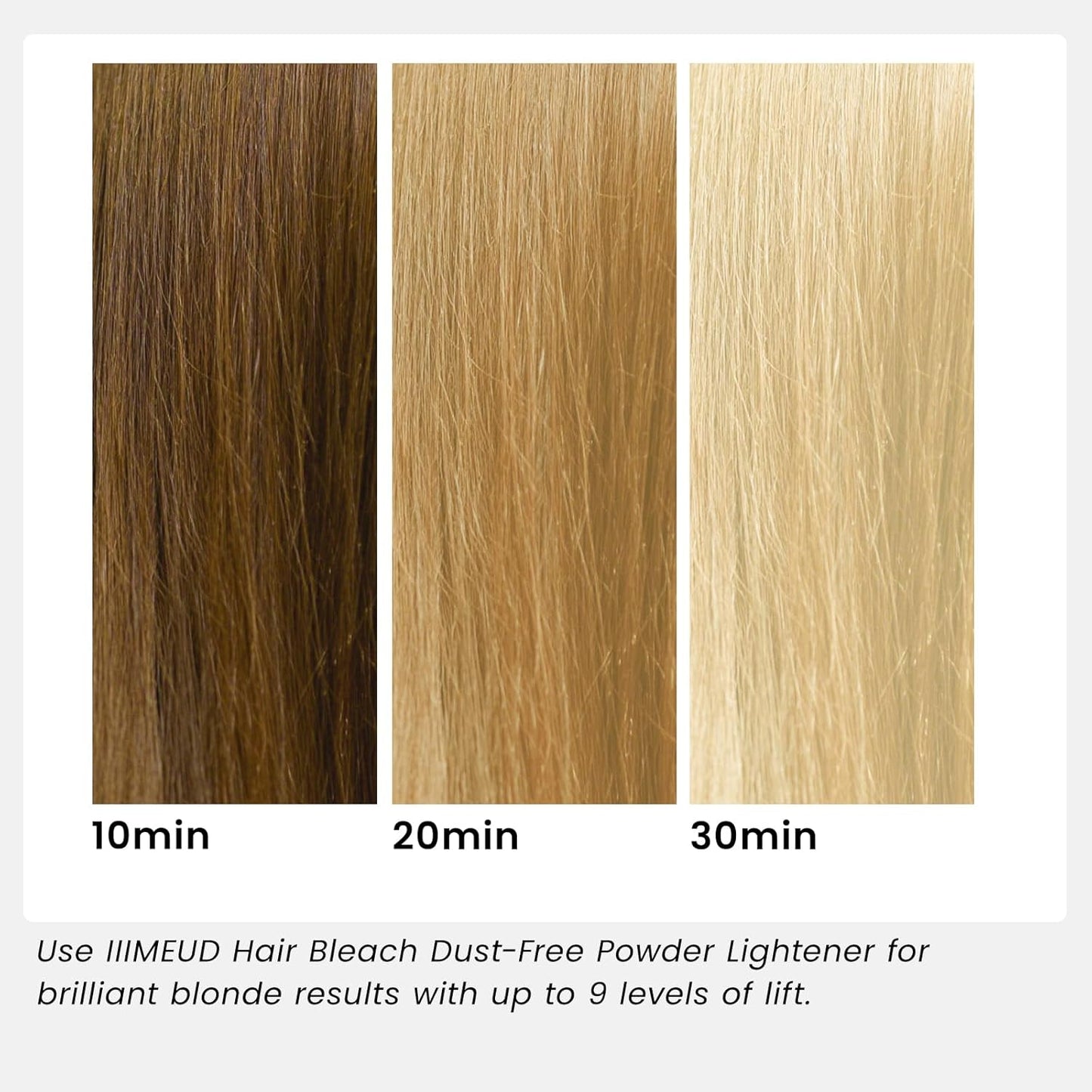Professional Hair Bleach Powder - Mild Formula for Quick Color Removal & Highlights | 45g (1.5 oz)