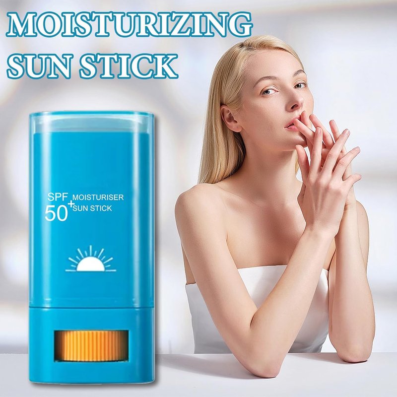 SPF 50+ Face Sunscreen Stick - Oil Control & Lightweight Formula | 2 Pack
