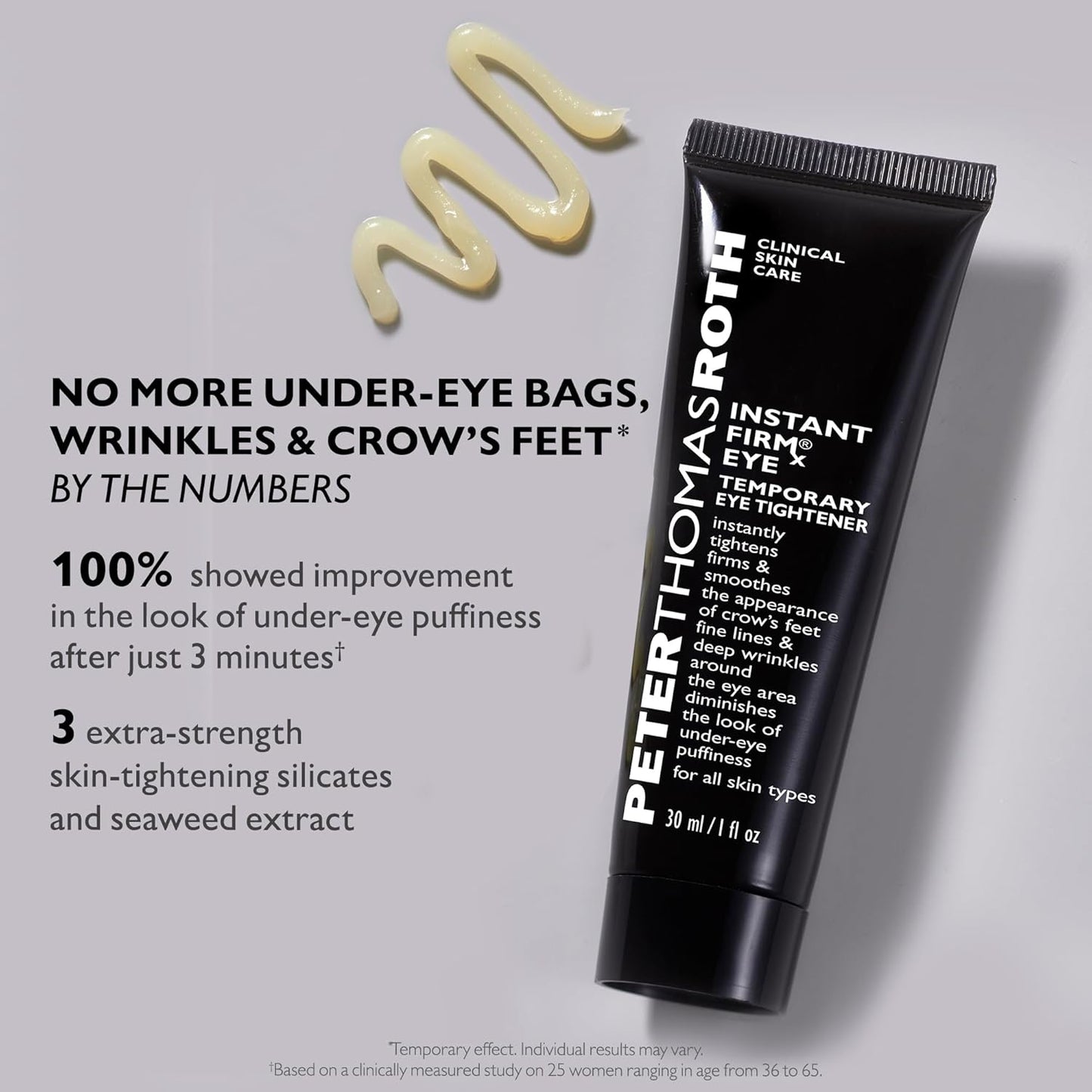 Peter Thomas Roth Instant FIRMx Eye Tightener - Easy-Wear Formula for Firming & Smoothing | Pack of 2