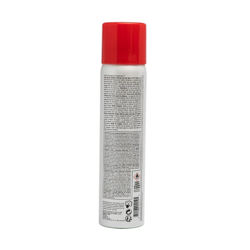 RUSK Extra-Strong Hold Shaping And Control Hairspray 10 Fl Oz