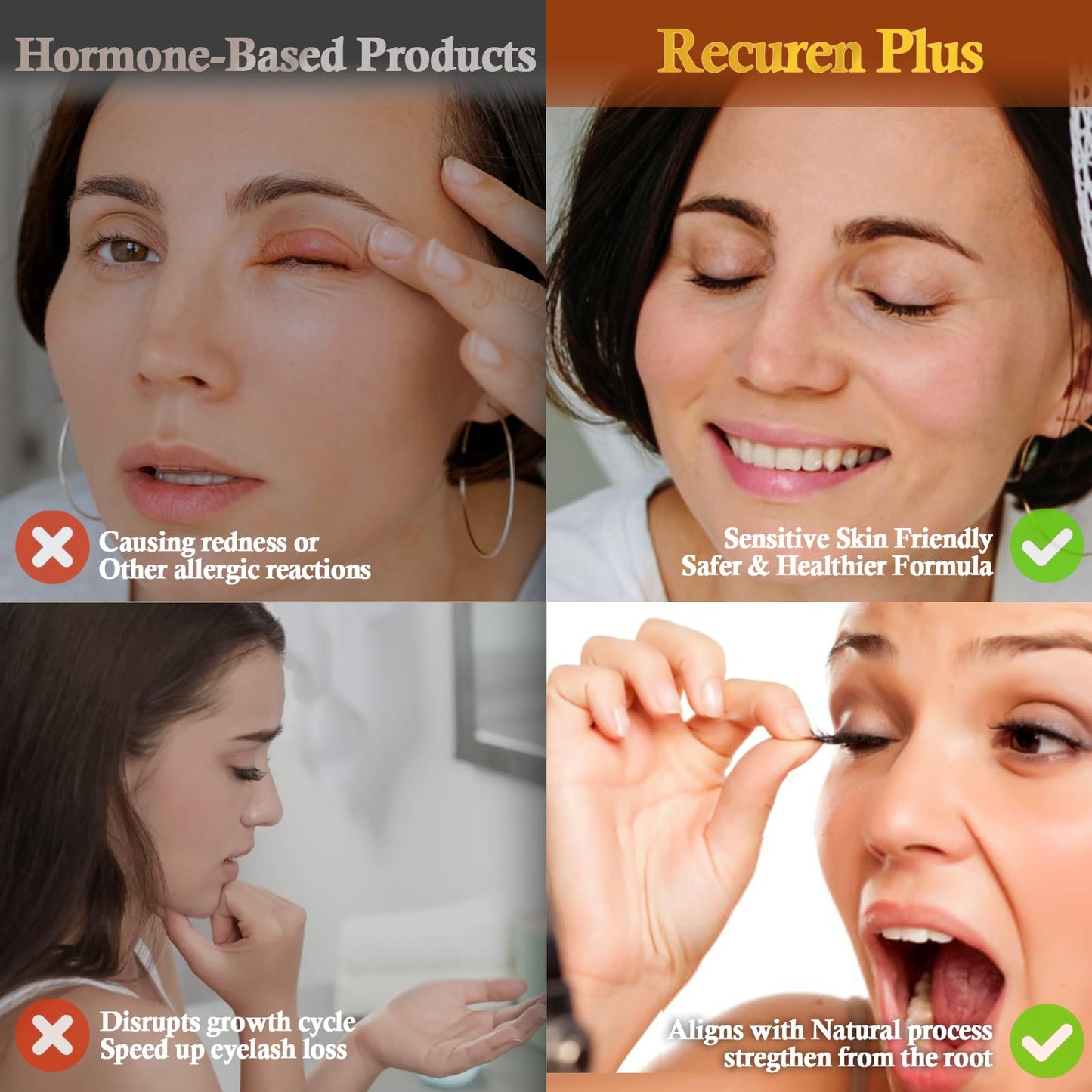 Premium Eyelash Growth Serum: Advanced Vegan Formula for Longer Thicker Lashes