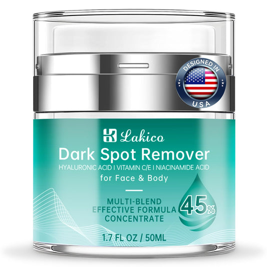 Dark Spot Remover for Face & Body, Dark Spot Corrector- Age Spot Sun Spot Freckles Melasma Brown Spot Remover Skin Care Repair Cream for All Skin Types1.7 FLOZ