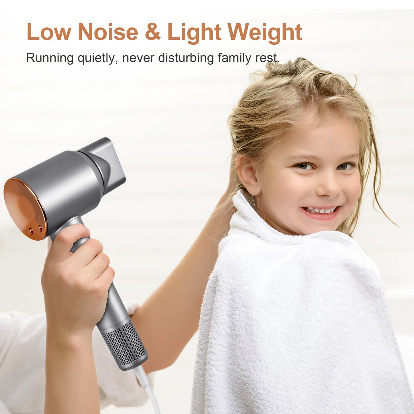 Hair Dryer Blow Dryer,110000 RPM High-Speed Brushless Motor 200 Millions Negative Ionic Hairdryer for Fast Drying, Supersonic Quiet Hair Dryers for Women Home Travel Salon,Same Features,Better Value