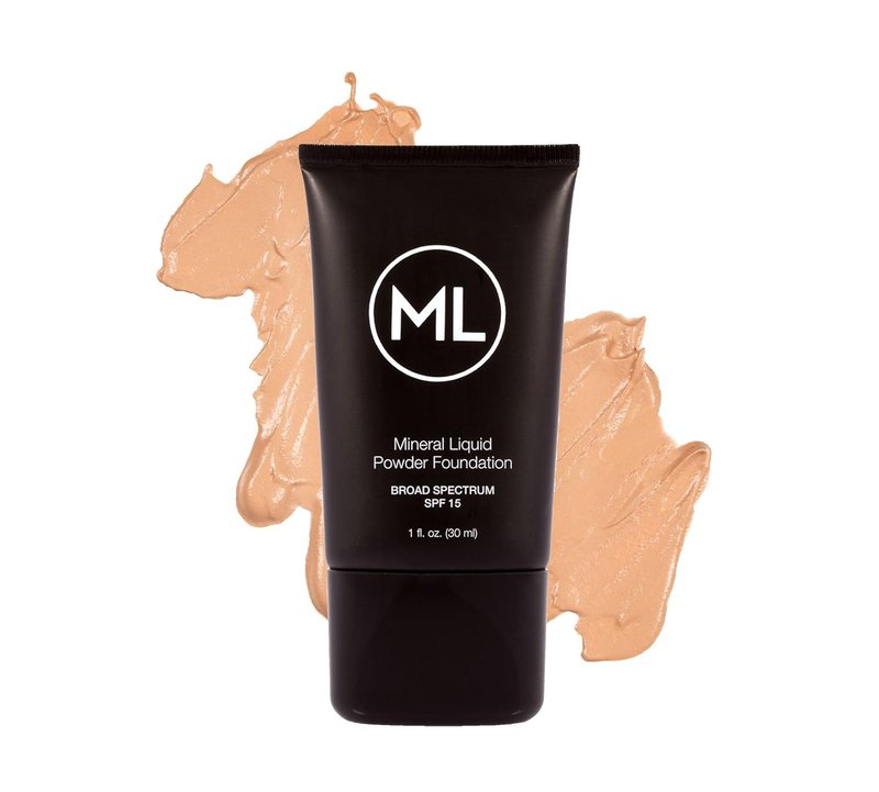 Mineral Liquid Powder Foundation - Tender Beige | Lightweight, Long-Lasting Formula (30 ml)