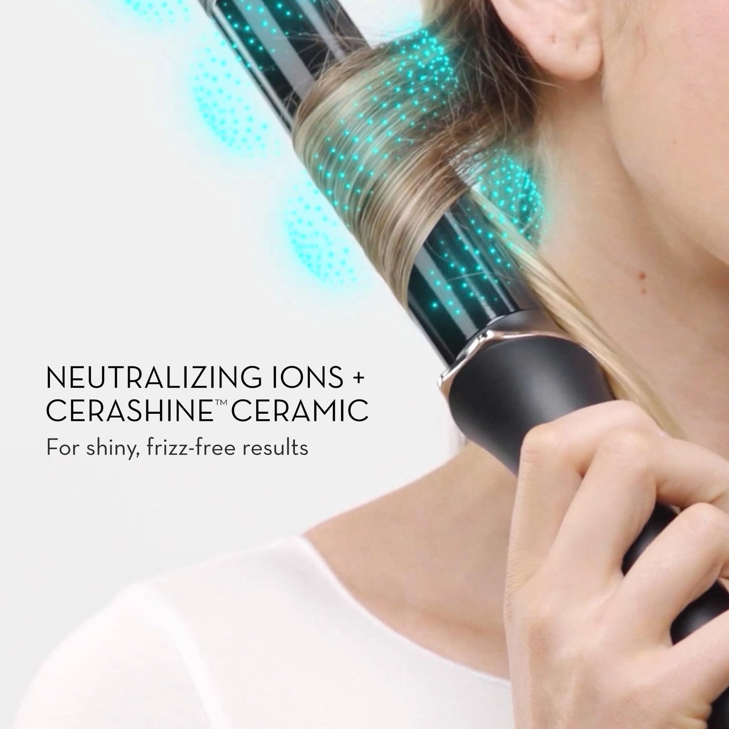 Neuro by Paul Mitchell Curl+ 1.25" Ceramic Curling Iron, Travel Curling Iron, Dual Voltage for Worldwide Use