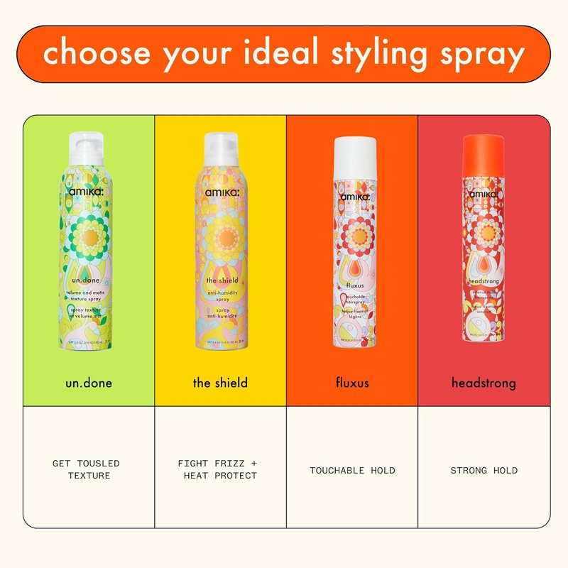 Amika Headstrong Intense Hold Hairspray - Extra Firm Control for All Hair Types