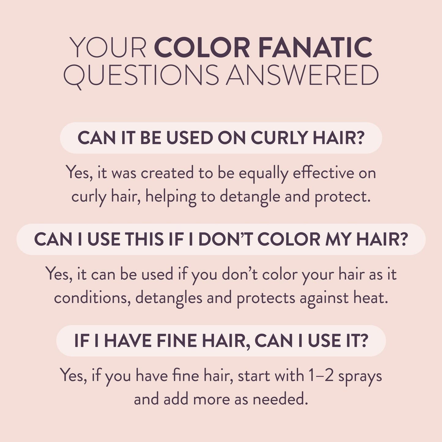 Pureology Color Fanatic Leave-In Conditioner & Detangling Spray