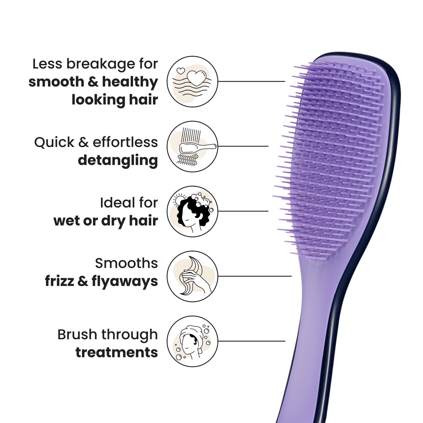 Tangle Teezer Zodiac Ultimate Detangler Brush, All Hair Types, Gemini