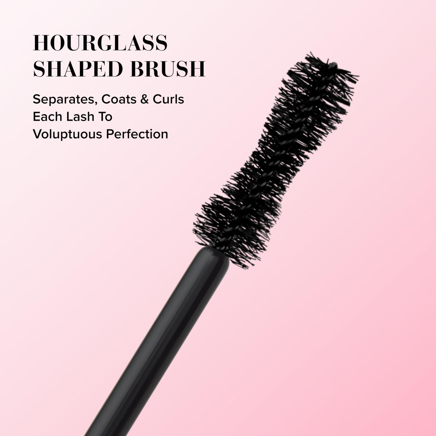 Too Faced Better Than Sex Volumizing and Lengthening Mascara | Vegan Formula for Dramatic Volume and Length | Cruelty-Free Eye Makeup with Hourglass Brush for False Lash Effect, Burgundy, 0.27 Fl Oz