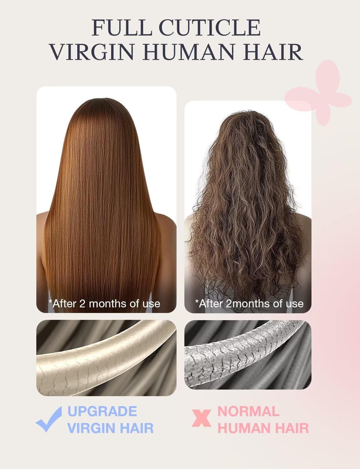 Invisible Tape In Human Hair Extensions - Dark Brown to Chestnut Brown | 10pcs, 16 Inch, Straight