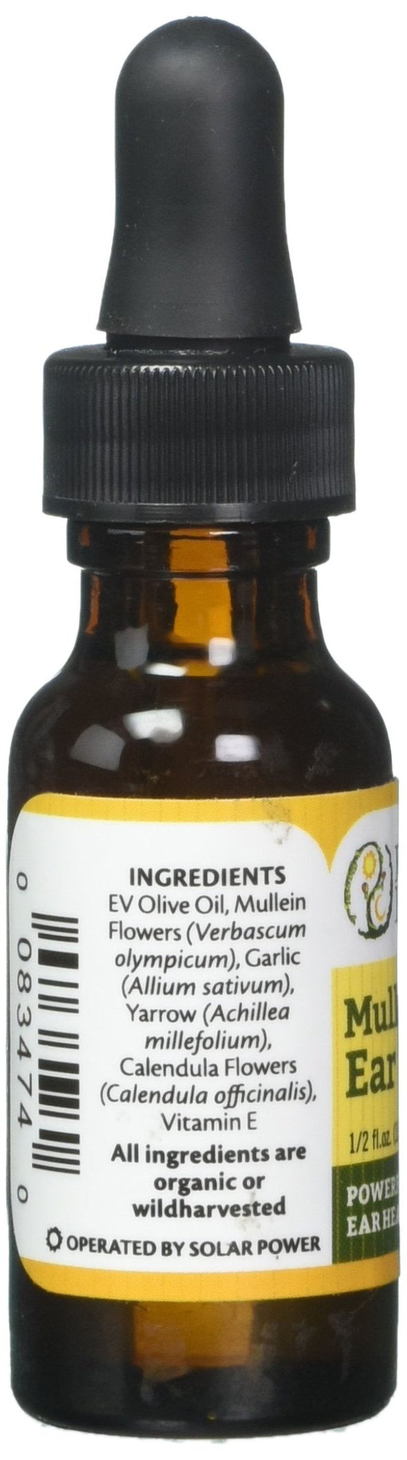 Equinox Botanicals Mullein Garlic Ear Oil .5 oz