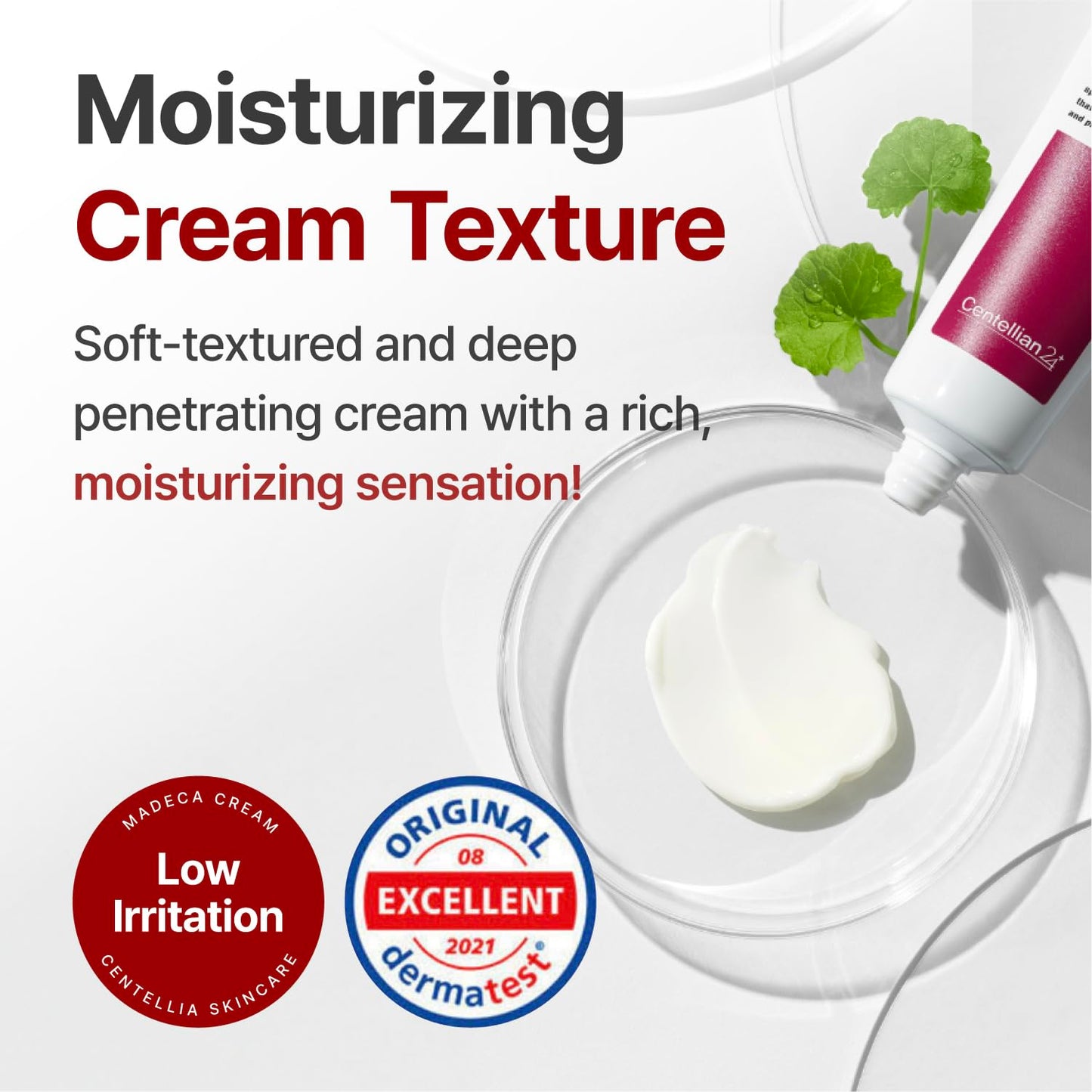 CENTELLIAN 24 Madeca Cream Power Boosting Formula (1.7+1.7fl oz) - Centella Moisturizer for Face, Korean Skin Care. Dry, Sensitive Skin. TECA, Centella Asiatica, Madecassoside