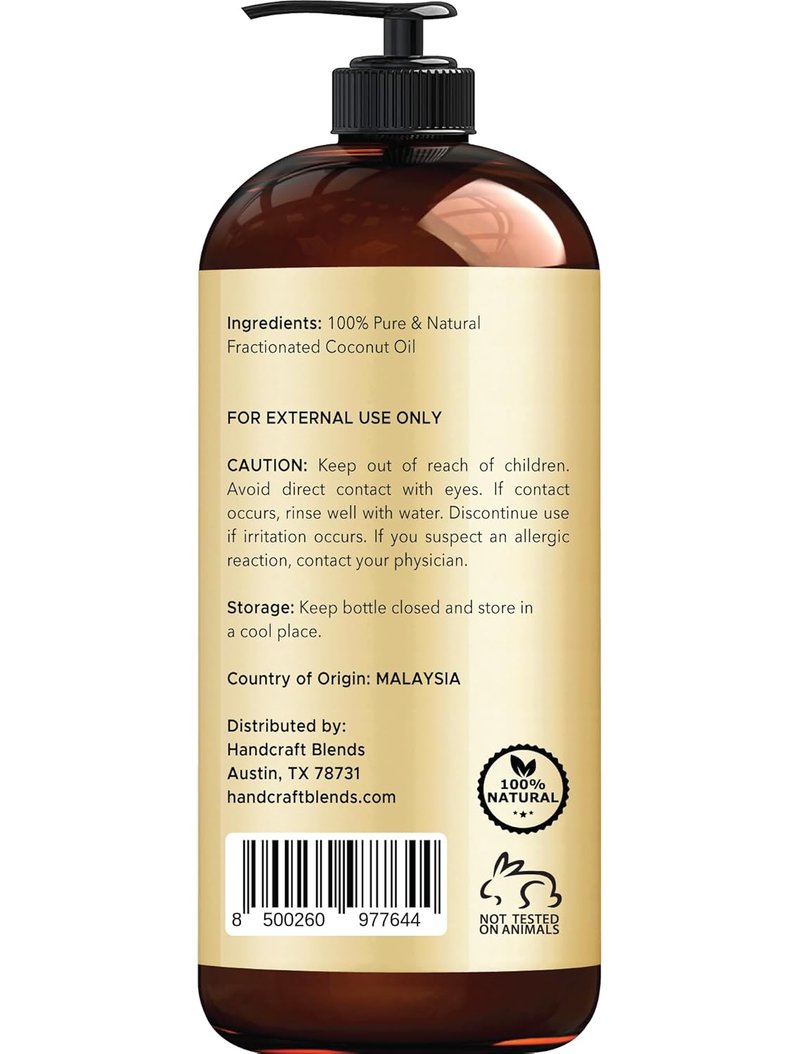 Deep Hydration Set | Avocado Oil & Coconut Oil | 100% Pure Carrier Oils for Dry Skin & Hair Masks - (2 x 16 Fl Oz)
