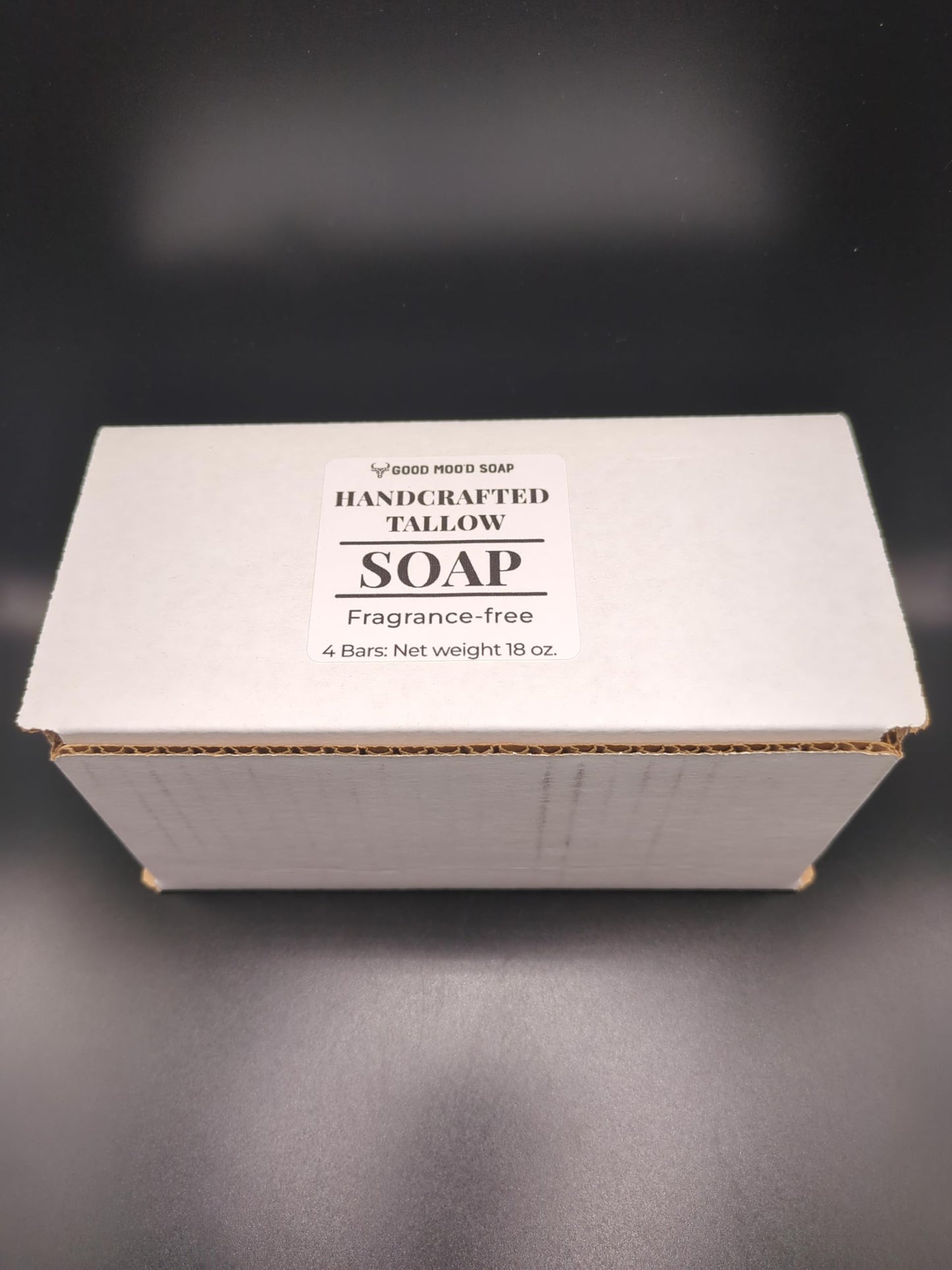 Handmade Grass-Fed Tallow Soap Bars, Fragrance-free, All Natural, perfect for sensitive skin