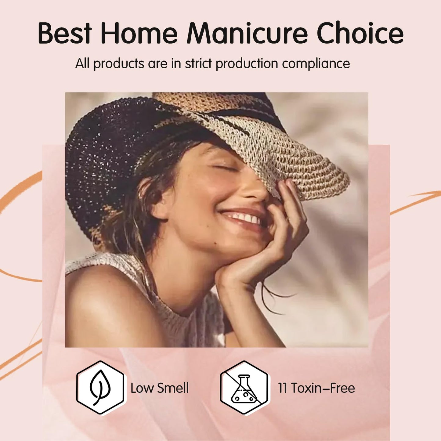 SHOYUM Nude Pink Gel Nail Polish Set- 6 Colors Sheer Milky White Jelly Gel Polish All Seasons Skin Tones Neutral Gel Polish Kit, Soak Off LED Gel Nail Kit Manicure DIY Home