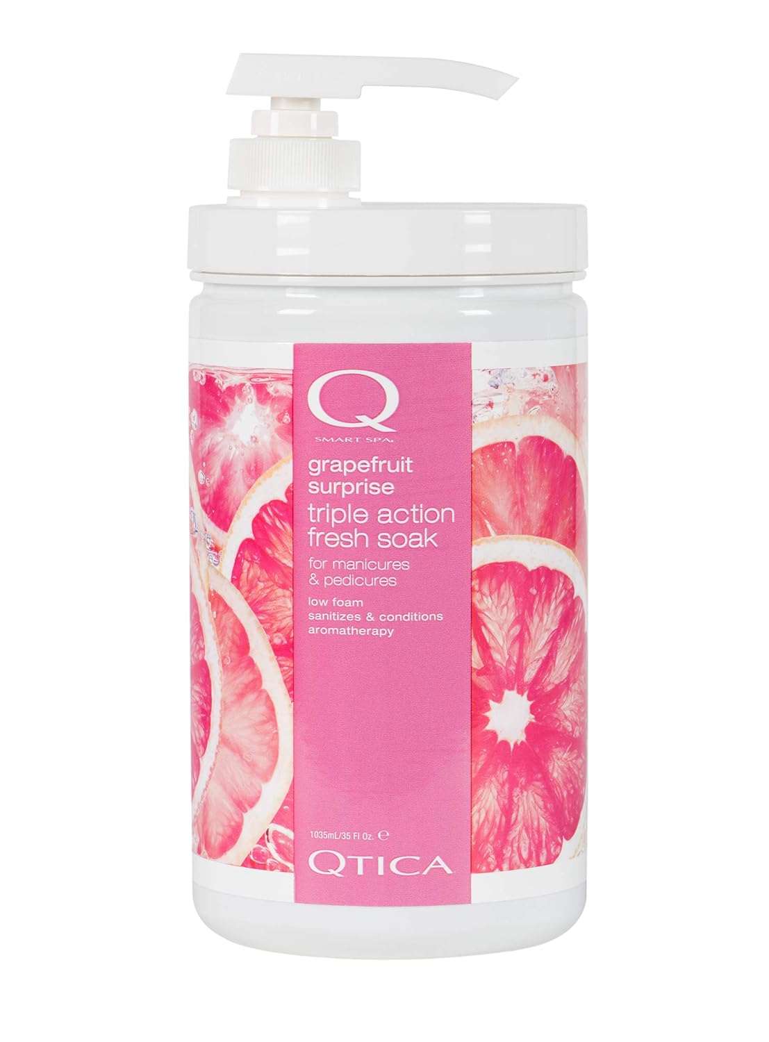 QTICA Luxury Lotion - Smart Spa Grapefruit Surprise | 34oz Hydrating Formula