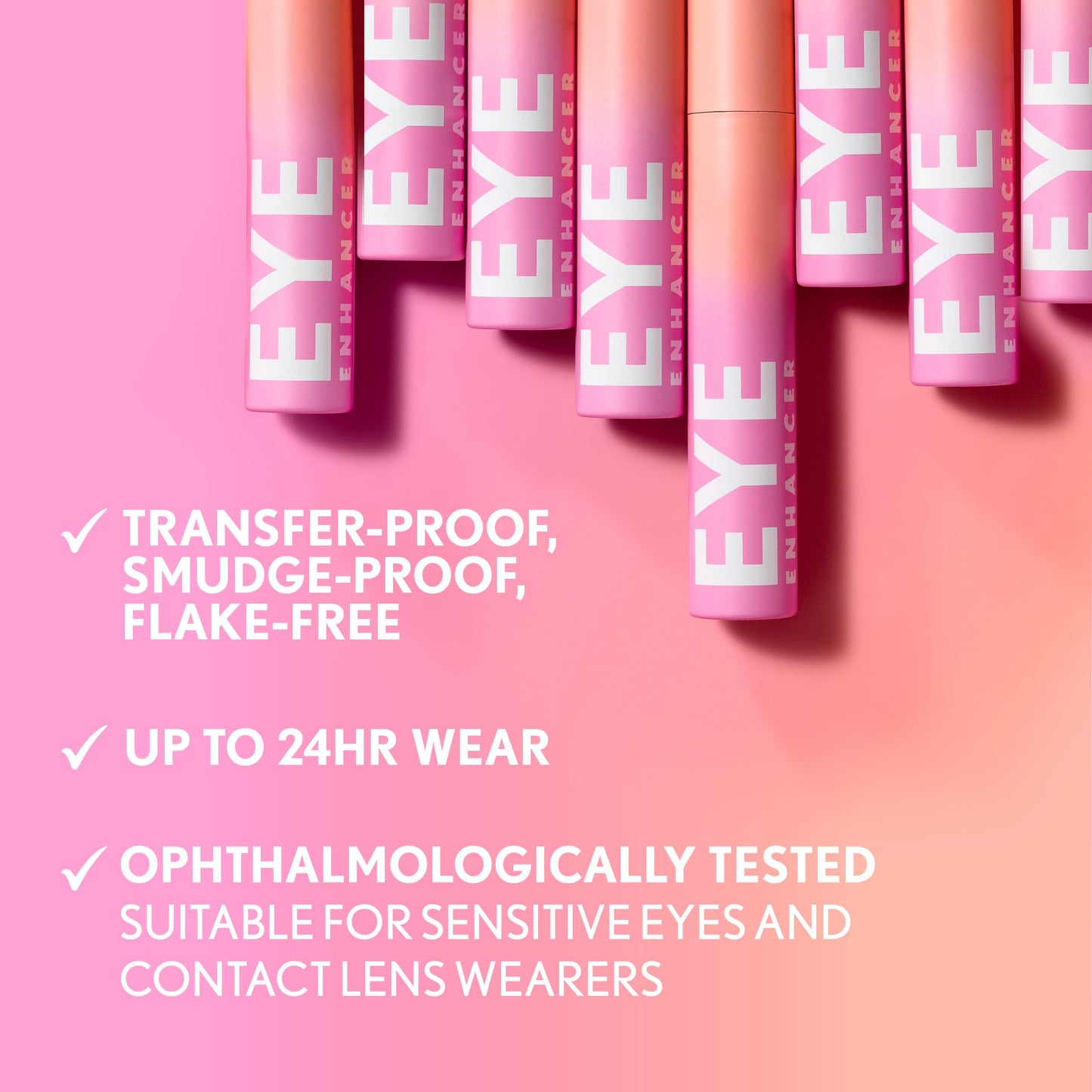 CoverGirl Eye Enhancer, Berry Brown, 3D Mascara, Curved Fiber Brush, Plant-Based Lifting Wax, For All Lash Types, 24-Hour Wear, Transfer-Proof, Flake-Free, 0.30oz