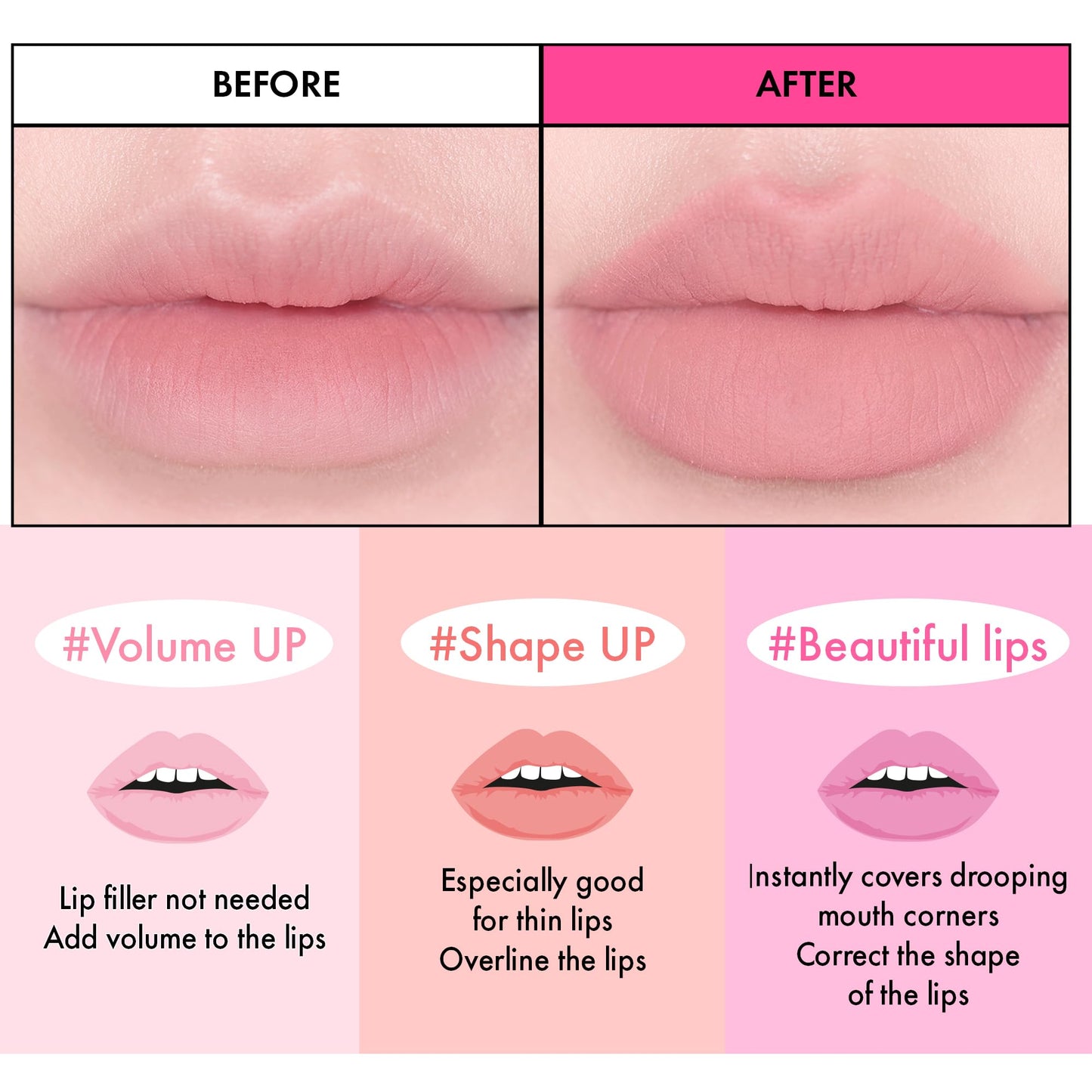 Amuse SEOUL Lip Smudger (00 SHADING) - Natural Shadow Beige, Lip Liner Pencill, Creamy Lip Crayon, Smooth Velvet Texture, Multi-Use Lipliner, Overlip Line Color, Vegan, Korean Beauty