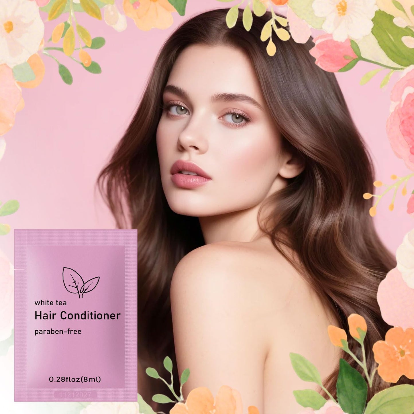 fafortune Travel Size Conditioner Bulk,White Tea Scent,0.28 fl oz (8ml) Small Size Mini Conditioner,Hotel Supplies Bulk for Guests Airbnbs Homes Resorts Offices and Gyms (pack of 200, white tea)