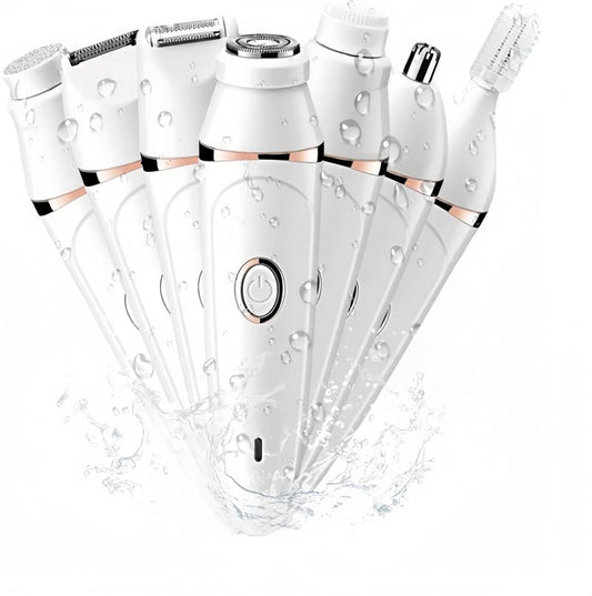 Pluxy Epilator Pro 3.0 - Women's Facial Hair Removal & 7-in-1 Body Shaver | Painless, Versatile Design